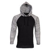 Unisex Lightweight Raglan Hoodie with Contrasting Sleeves