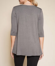 Women's Bamboo Elbow Sleeve Tunic