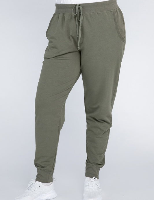 Plus-Size Jogger Pants