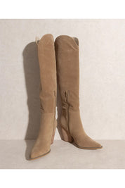 Women's Clara Knee High Western Boots