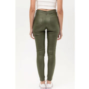 Women's Skinny Fit PU Leather Pants