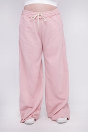 Women's Plus Relaxed Fit French Terry Drawstring Pants