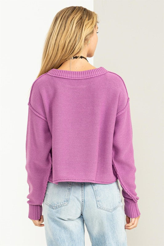 Cuddly Classic Long Sleeve Sweater