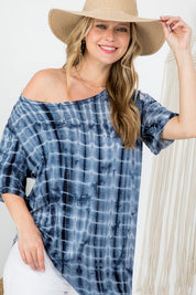 Women's Bamboo Tie Dye Tunic Top