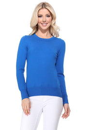 Women's Casual Long Sleeve Viscose Knit Top