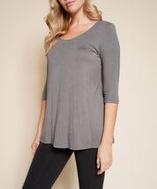 Women's Bamboo Elbow Sleeve Tunic