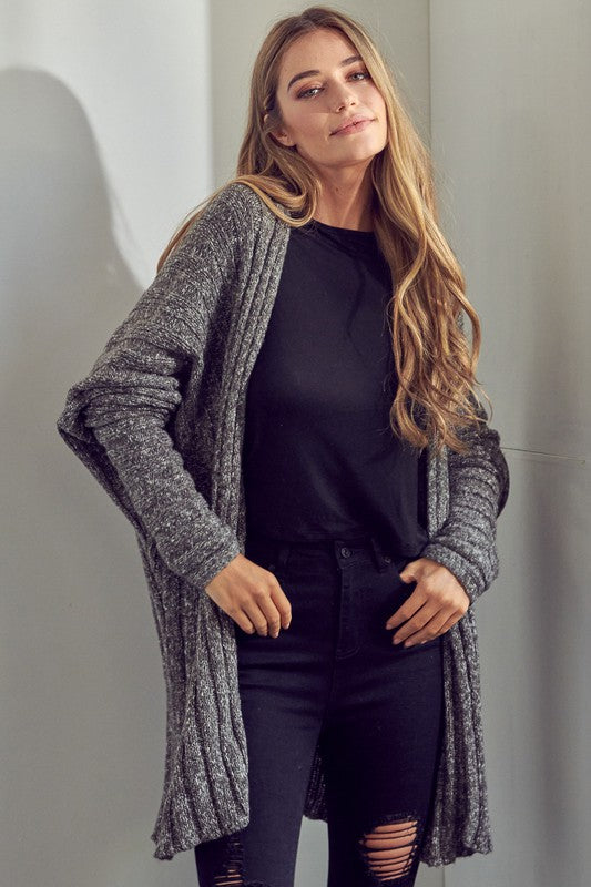 Women's Loose Fit Chunky Knit Cardigan