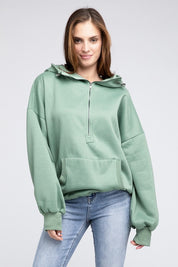 Women's Oversized Stitch Detail Hoodie