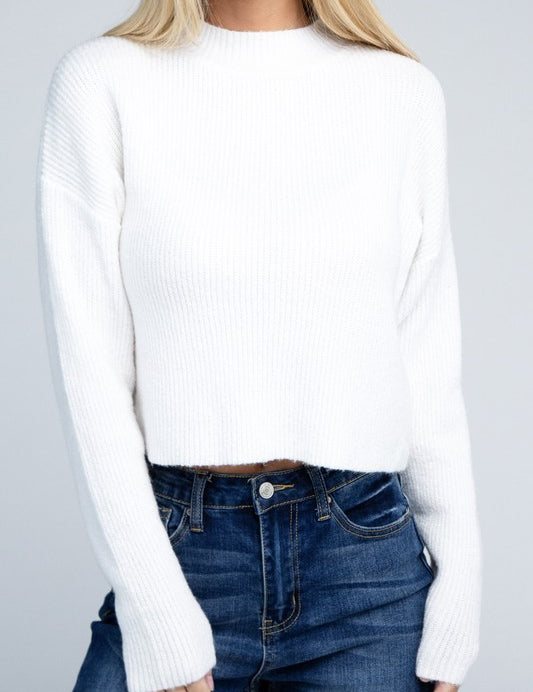 Mock Neck Pullover