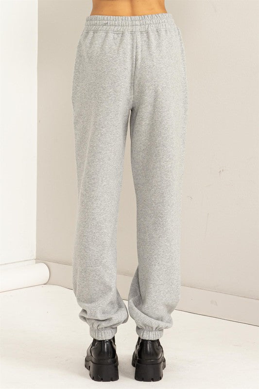 Women's High-Waisted Pintuck Sweatpants