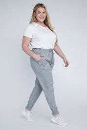 Plus-Size Jogger Pants