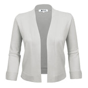 Women's Cropped Bolero Shrug Cardigan