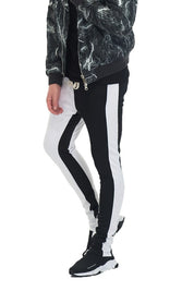 TWO TONE COLOR BLOCK TRACK PANT JOGGER