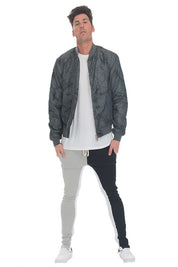 TWO TONE COLOR BLOCK TRACK PANT JOGGER