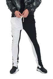 TWO TONE COLOR BLOCK TRACK PANT JOGGER