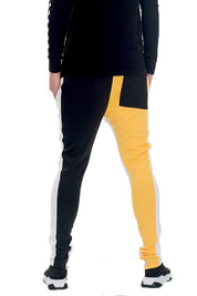 TWO TONE COLOR BLOCK TRACK PANT JOGGER