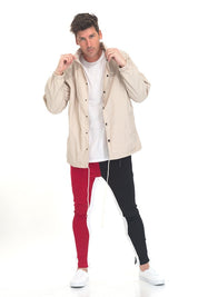 TWO TONE COLOR BLOCK TRACK PANT JOGGER