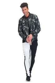 TWO TONE COLOR BLOCK TRACK PANT JOGGER