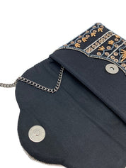 Midnight Dream Beaded Clutch Handbags Lmc 103