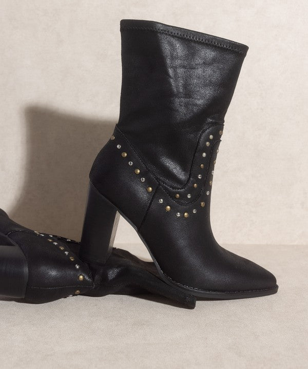 Oasis Society Paris Studded Boots
