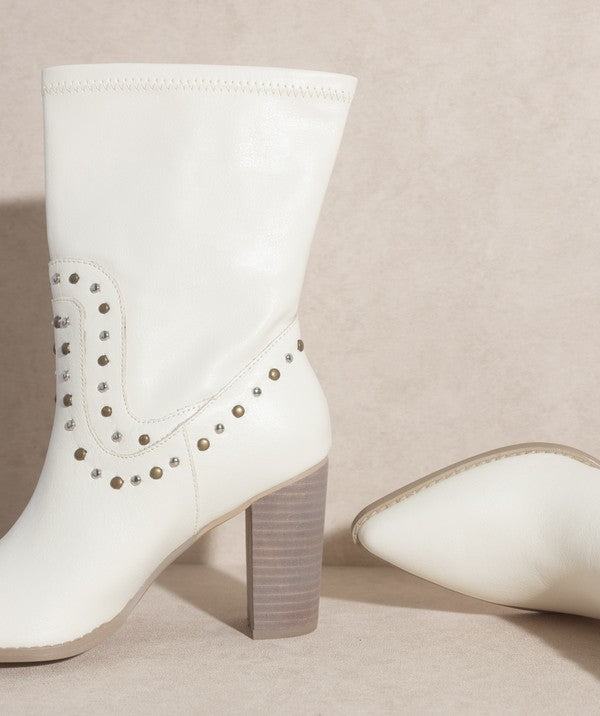 Oasis Society Paris Studded Boots