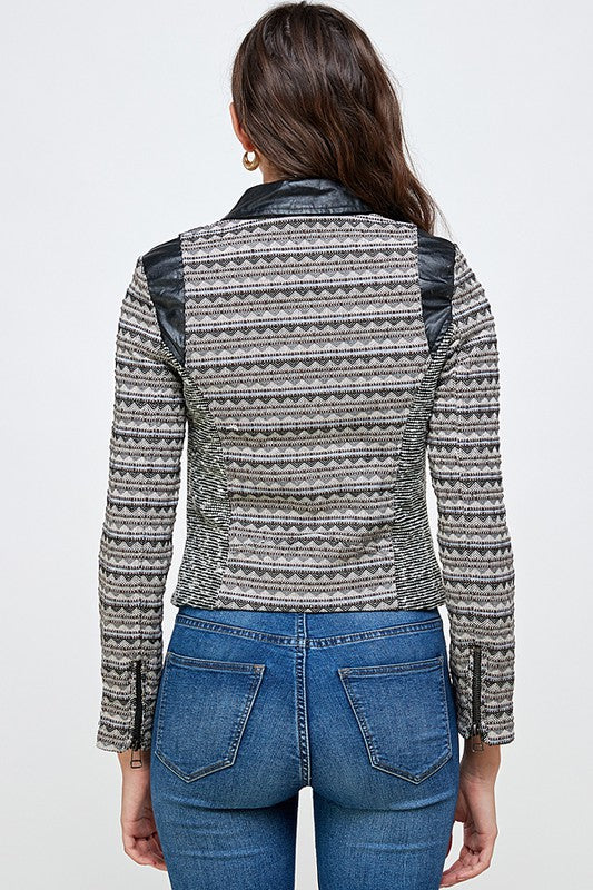 Moto Biker Jacket