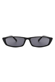 Rectangle Retro Slim Narrow Vintage Sunglasses