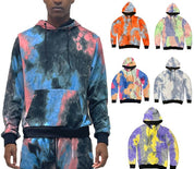 Mens Cotton Tye Dye Hoodie