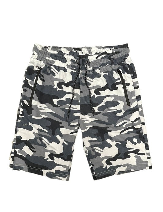 COTTON BLEND LOUNGE SWEAT SHORTS