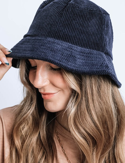 Corduroy Bucket Hat