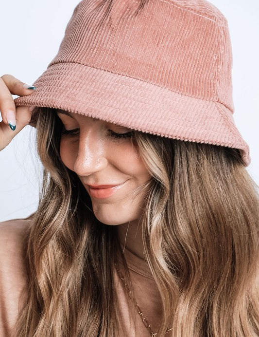 Corduroy Bucket Hat