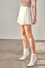 A LINE MINI SKIRT