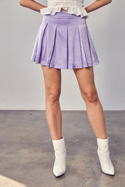 A LINE MINI SKIRT