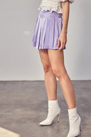 A LINE MINI SKIRT
