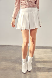 A LINE MINI SKIRT