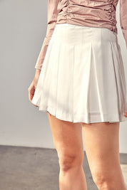 A LINE MINI SKIRT