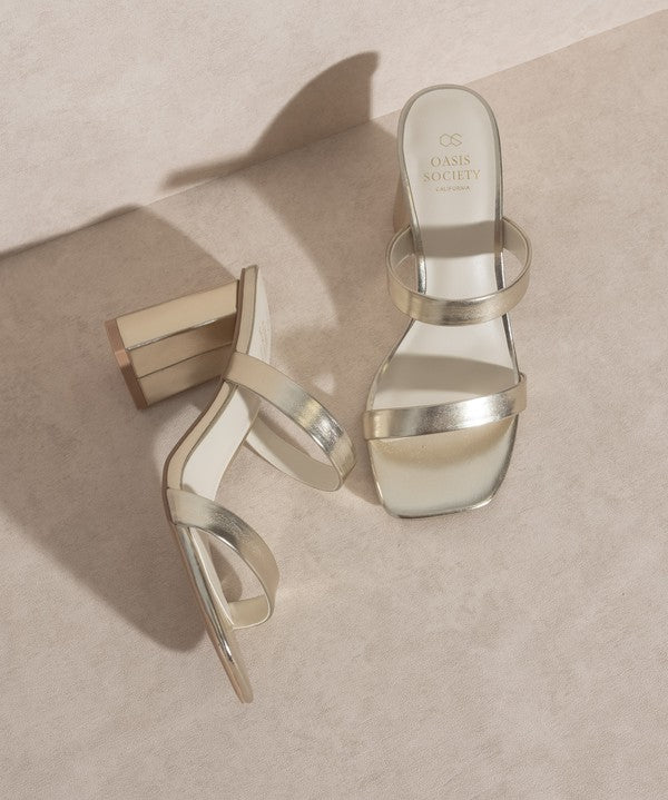 Oasis Society Khloe Modern Strappy Heel