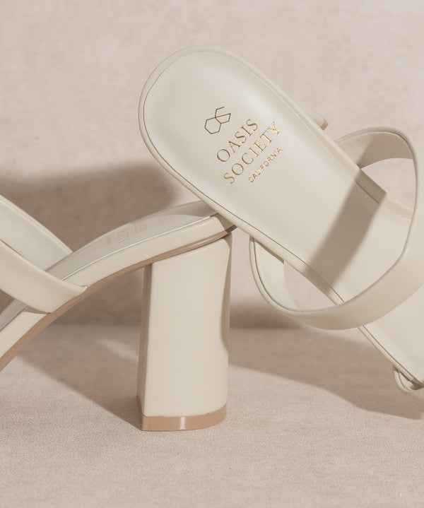 Oasis Society Khloe Modern Strappy Heel