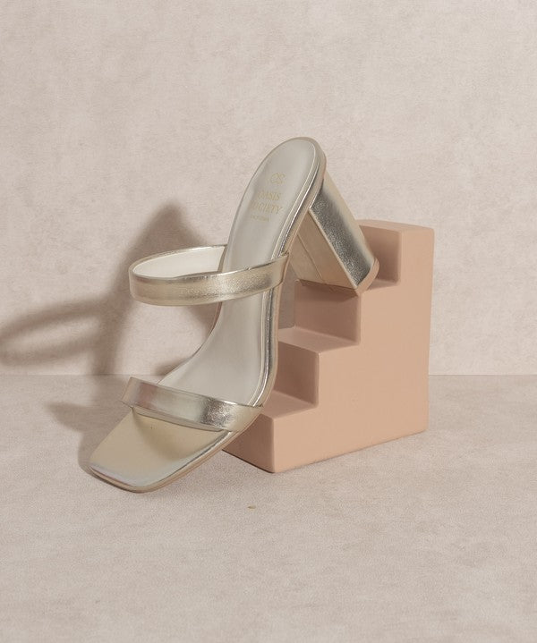 Oasis Society Khloe Modern Strappy Heel