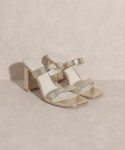 Oasis Society Khloe Modern Strappy Heel
