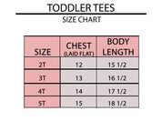 Retro Girl Power Toddler Graphic Tee