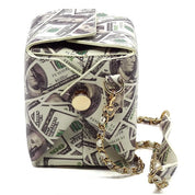 Lucky 100 Dollar Bills Takeout Box Chain Bag