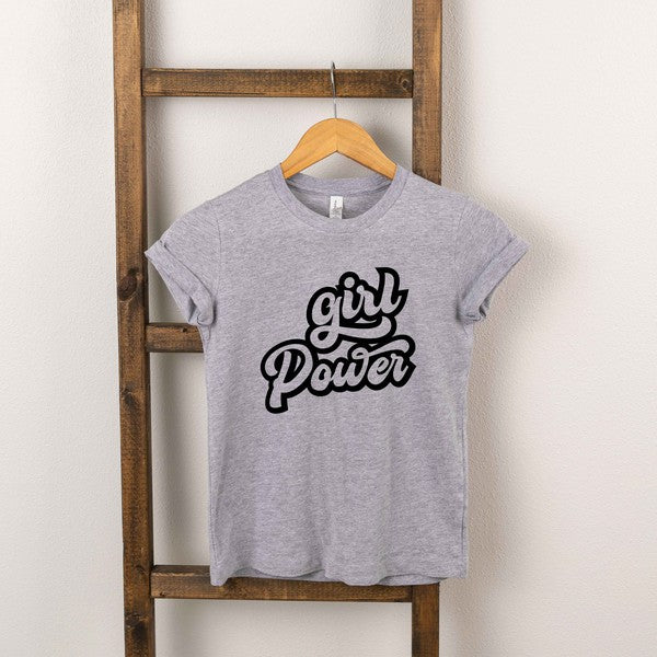 Retro Girl Power Toddler Graphic Tee
