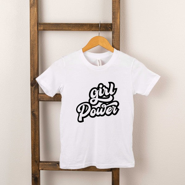Retro Girl Power Toddler Graphic Tee