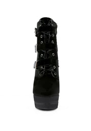High Heeled Patent Pu Stiletto Boot