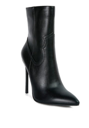 Jenner High Heel Cowgirl Ankle Boot