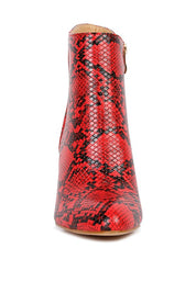 Lemon Tart Heeled Ankle Boots