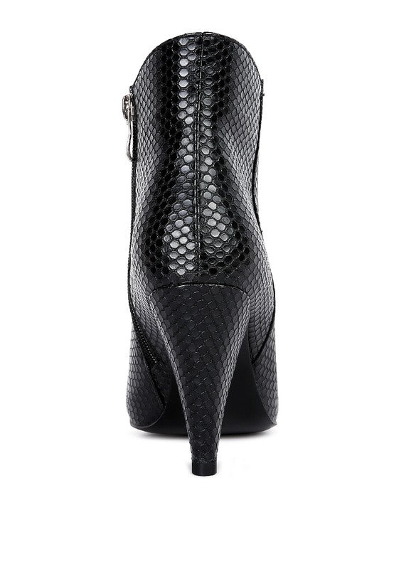 Lemon Tart Heeled Ankle Boots