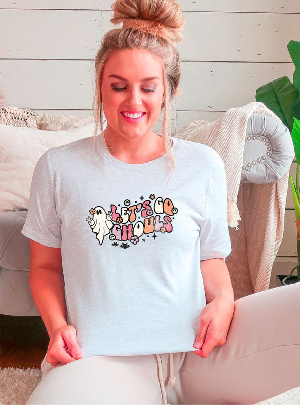 Let's Go Ghouls Crew Neck Tee