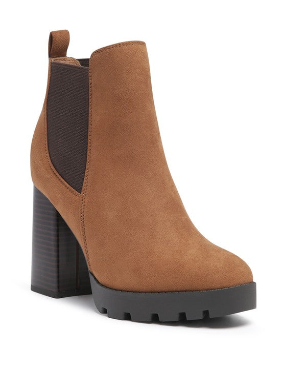 Sonia Block Heeled Boots
